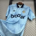 Manchester City Retro Home Trikot 1989-1991
