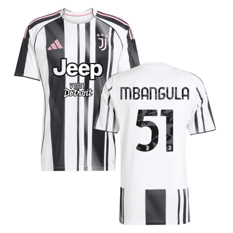 Juventus Samuel Mbangula 51 Home Trikot 2025-2026