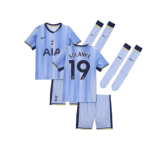 Tottenham Hotspur Dominic Solanke 19 Auswärtstrikot Kinder 2024-2025