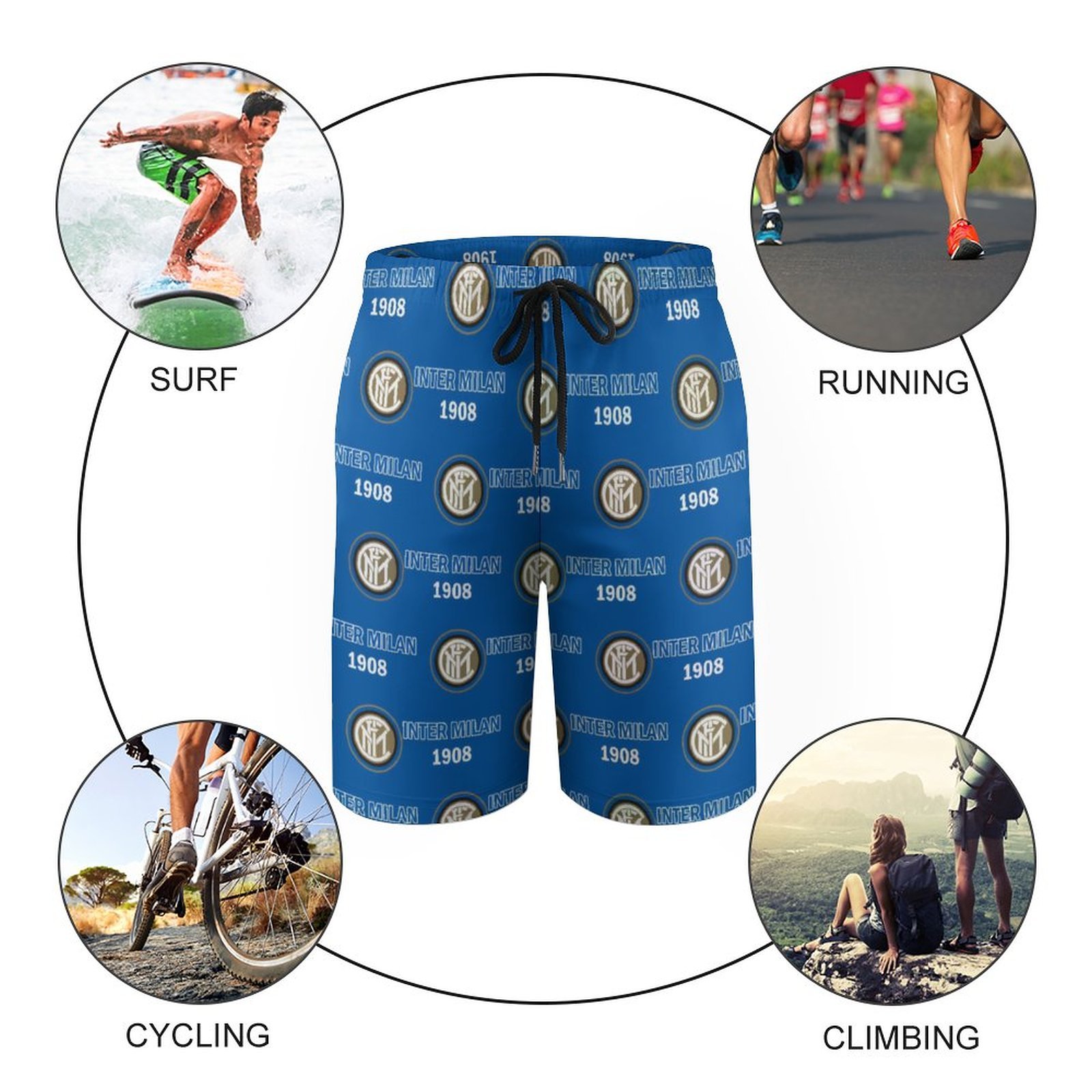 Inter Mailand Kinder Badehose,Strandshorts Sommer Jogginghose,Strandhosen Inter Mailand Kinder Badehose,Strandshorts Sommer Jogginghose,Strandhosen