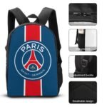 Paris Saint-Germain Student Schulranzen Lunchbag Stifttasche Kombination