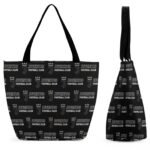 Juventus FC Frauen Tragetasche Oxford-Stoff Einkaufsbeutel Tote Bag