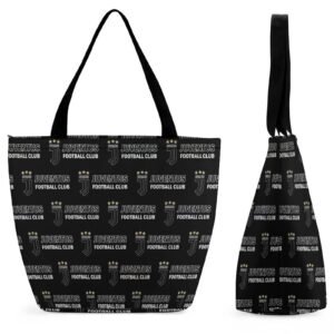 Juventus FC Frauen Tragetasche Oxford-Stoff Einkaufsbeutel Tote Bag