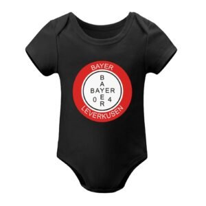 Bayer Leverkusen Baby Bodysuit Strampler Schlafanzug Mit Kurzen Ärmeln