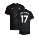 West Ham United Luis Guilherme 17 Away Trikot 2024-2025