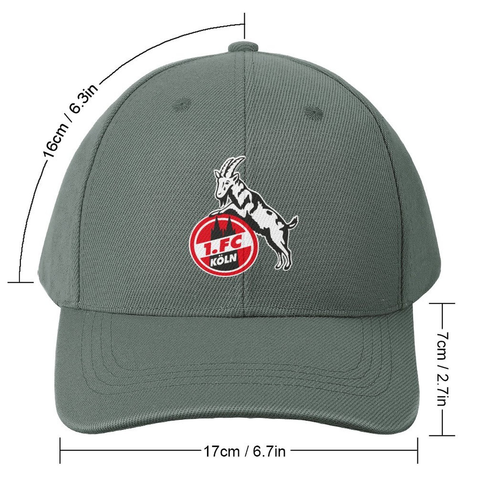 Unisex FC Köln Baseball Cap Verstellbar Reine Farbe Baseballkappe Mütze Unisex FC Köln Baseball Cap Verstellbar Reine Farbe Baseballkappe Mütze
