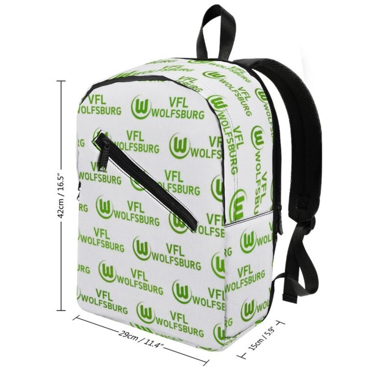 VfL Wolfsburg Unisex Backpack Rucksack Outdoor Wanderrucksack