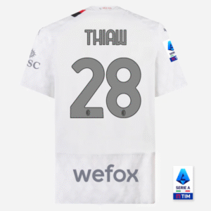 AC Mailand Malick Thiaw 28 Away Trikot 2023-2024