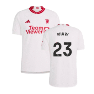 Manchester United Luke Shaw 23 Third Trikot 2023-2024