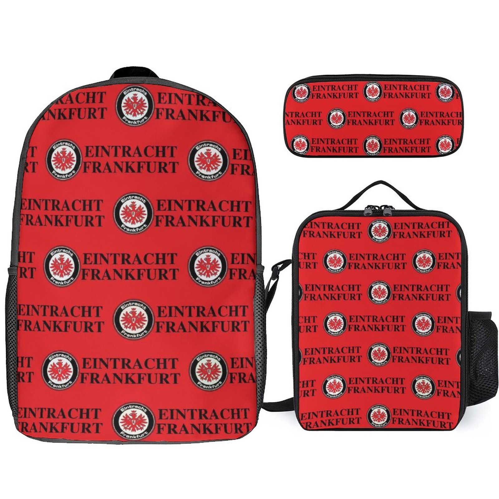 Eintracht Frankfurt Student Schulranzen Lunchbag Stifttasche Kombination Eintracht Frankfurt Student Schulranzen Lunchbag Stifttasche Kombination