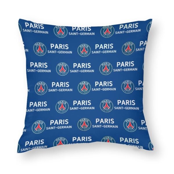 Paris Saint-Germain Dekorative 4er Set Kissenbezüge Kissenhülle Sofakissen Bezug
