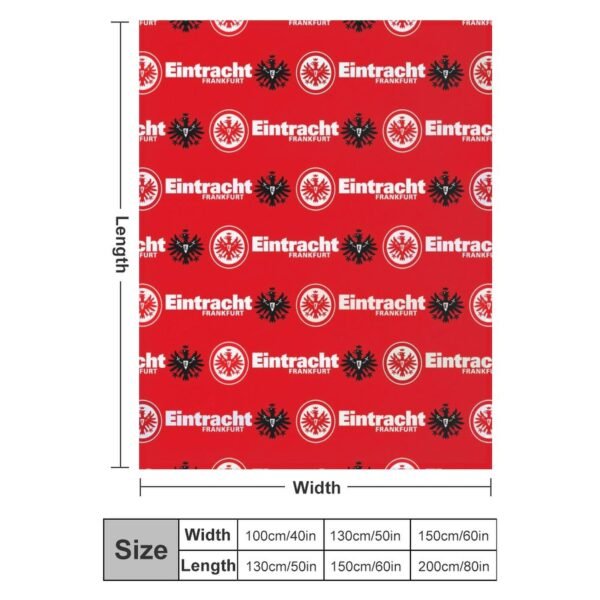 Eintracht Frankfurt Decken, Superweiche Decken, Verschiedene Größen Von Decken