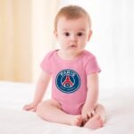 Paris Saint-Germain Baby Bodysuit Strampler Schlafanzug Mit Kurzen Ärmeln