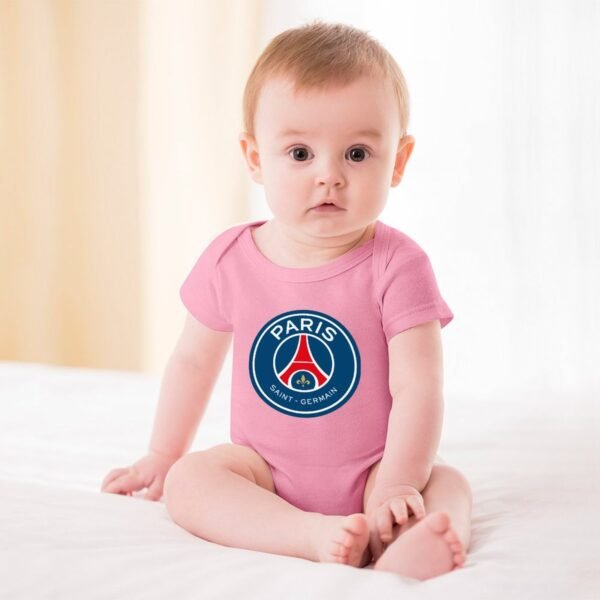 Paris Saint-Germain Baby Bodysuit Strampler Schlafanzug Mit Kurzen Ärmeln