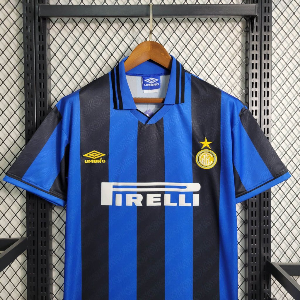 Inter Mailand Retro Home Trikot 1995-1996 Inter Mailand Retro Home Trikot 1995-1996