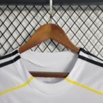 Real Madrid Retro Langarm Home Trikot 2009-2010 - Weiß