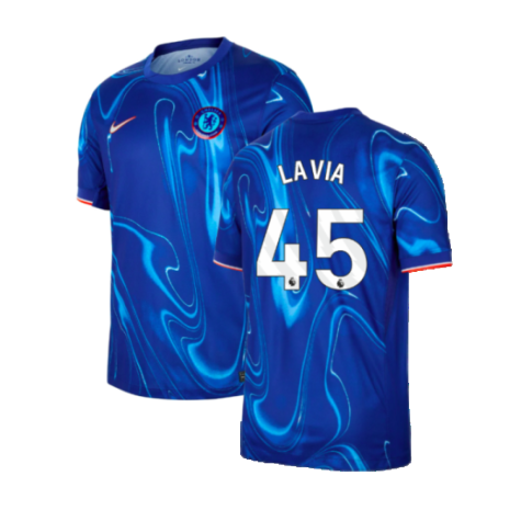 Chelsea Roméo Lavia 45 Home Trikot 2024-2025