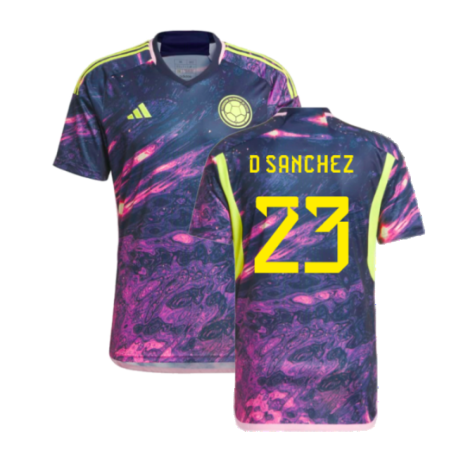 Kolumbien Davinson Sánchez 23 Away Trikot 2023-2024