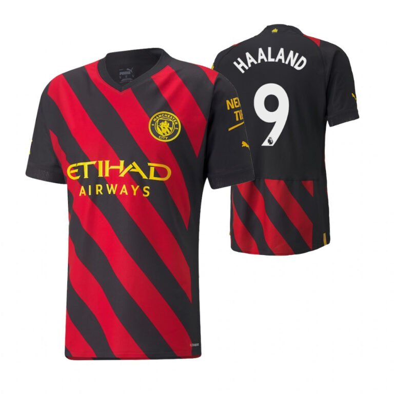 Manchester City Erling Haaland 9 Away Trikot 2022-2023