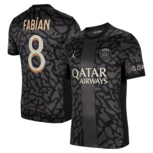 Paris Saint-Germain Fabian Ruiz 8 Third Trikot 2023-2024