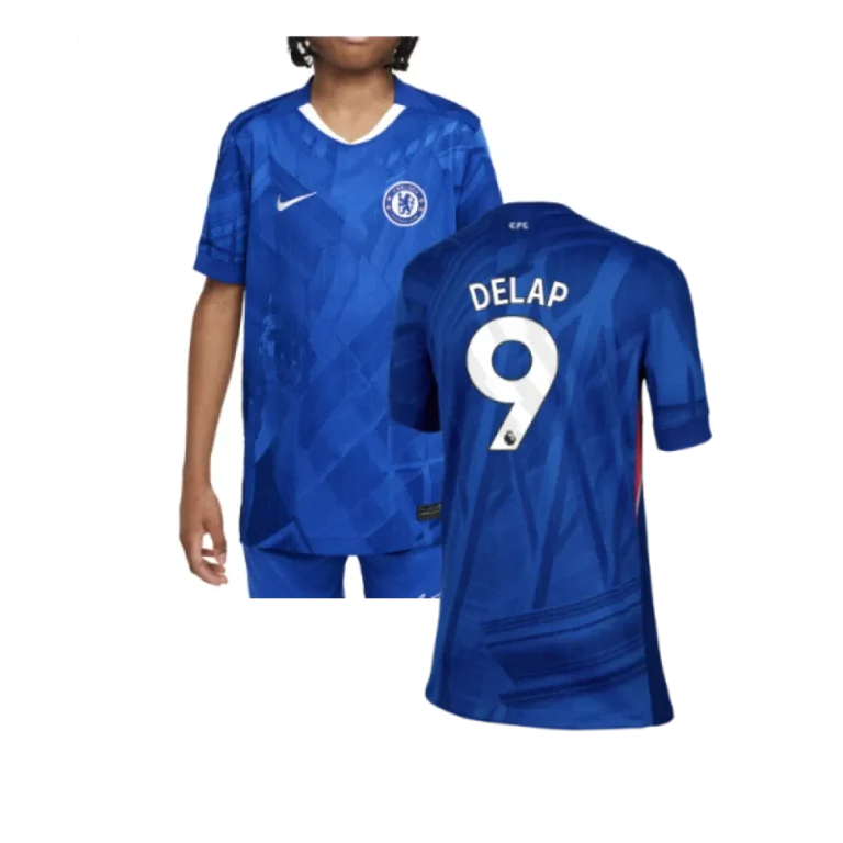 Chelsea Liam Delap 9 Heimtrikot Kinder Mini Kit 2025-2026