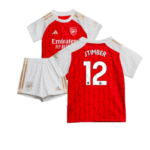 Arsenal Jurriën Timber 12 Heimtrikot Kinder Minikit 2023-2024
