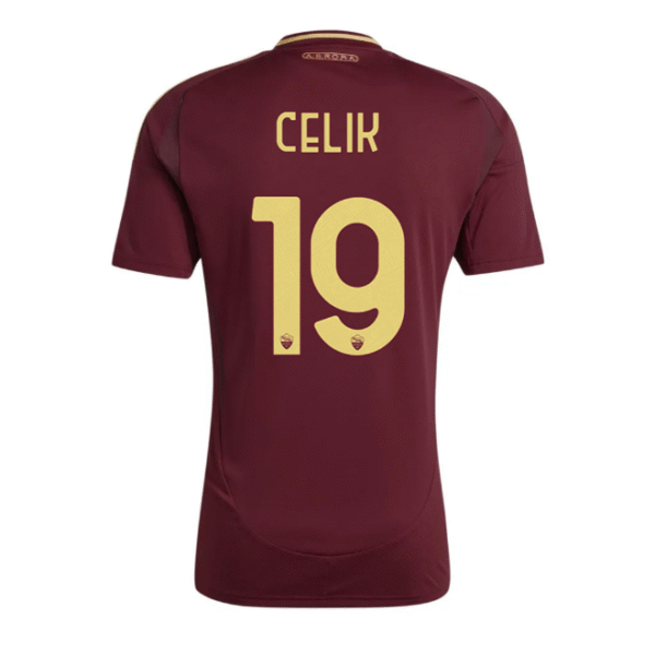 AS Rom Zeki Celik 19 Home Trikot 2024-2025