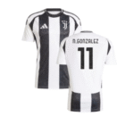 Juventus Nicolás González 11 Home Trikot 2024-2025