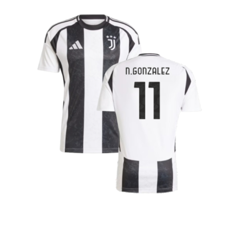Juventus Nicolás González 11 Home Trikot 2024-2025