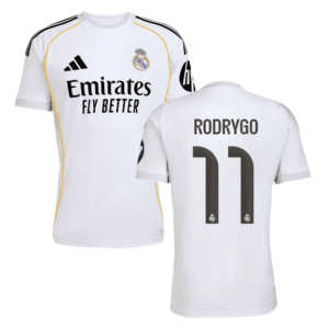 Real Madrid Rodrygo 11 Home Trikot 2025-2026