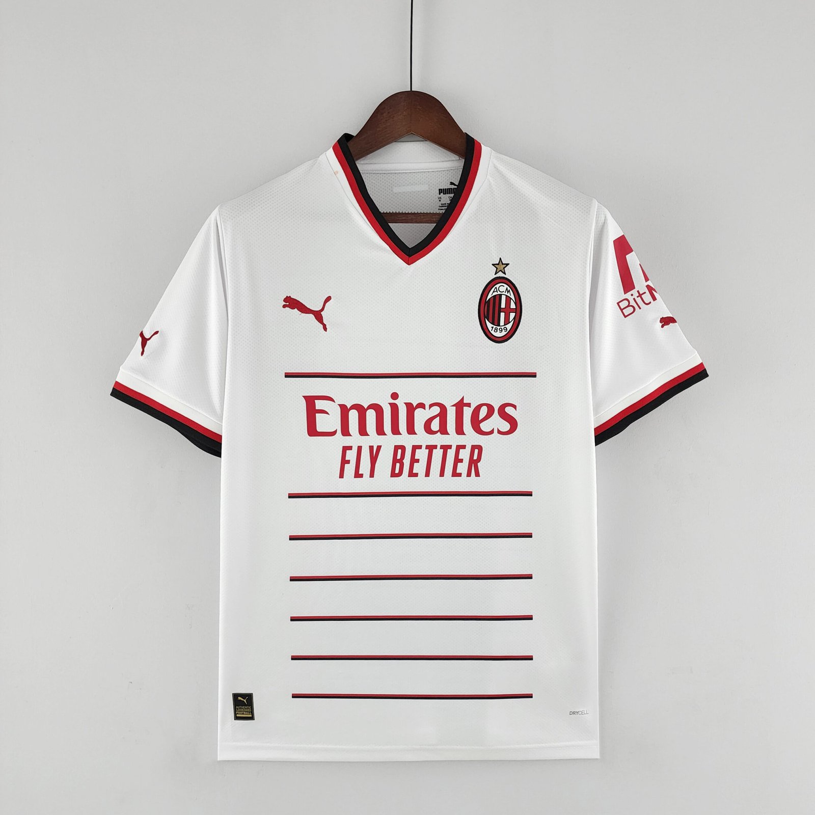 AC Mailand Messias Júnior 30 Away Trikot 2022-2023 AC Mailand Messias Júnior 30 Away Trikot 2022-2023