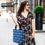 Leicester City Frauen Tragetasche Oxford-Stoff Einkaufsbeutel Tote Bag