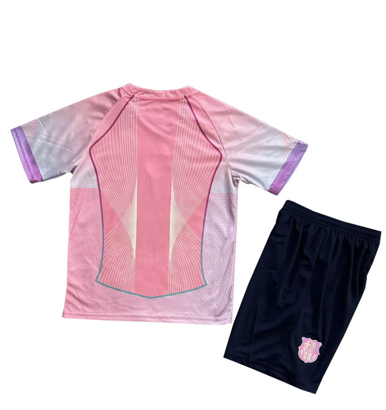 FC Barcelona Konzept Sondertrikot Kinder Mini Kit 2025-2026 - Rosa