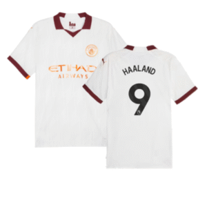 Man City Erling Haaland 9 Away Trikot 2023-2024