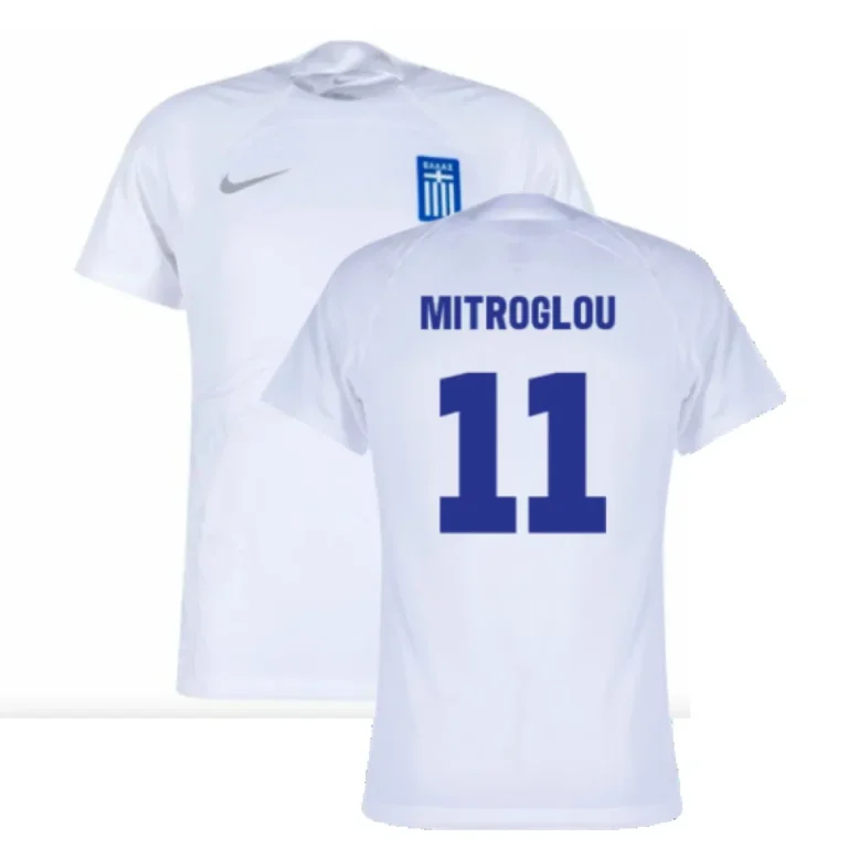 Griechenland Kostas Mitroglou 11 Home Trikot 2024-2025