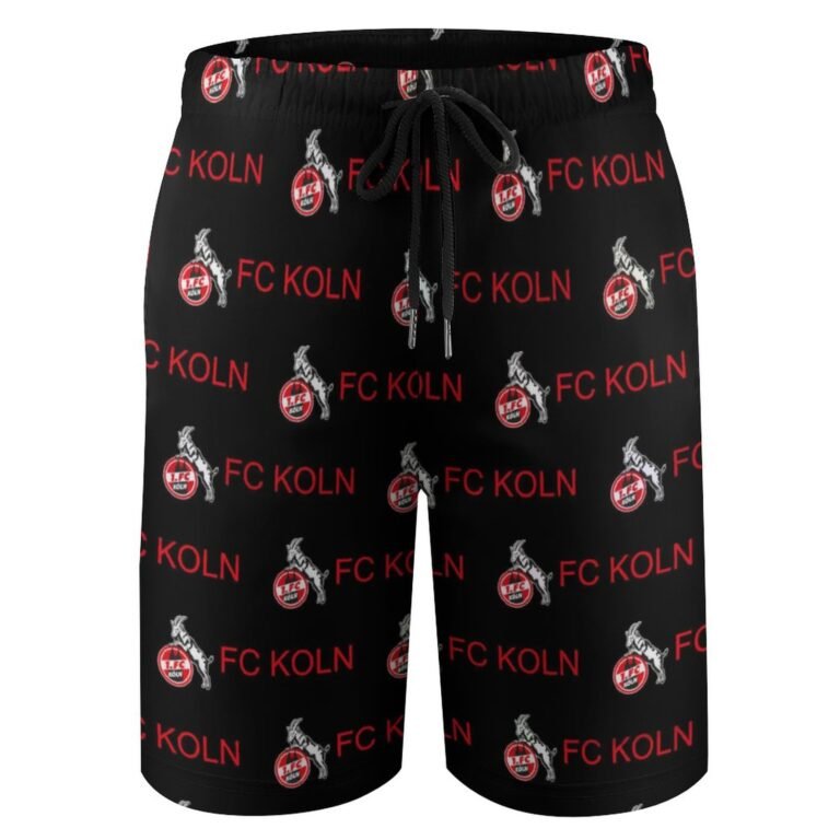 FC Köln Kinder Badehose,Strandshorts Sommer Jogginghose,Strandhosen