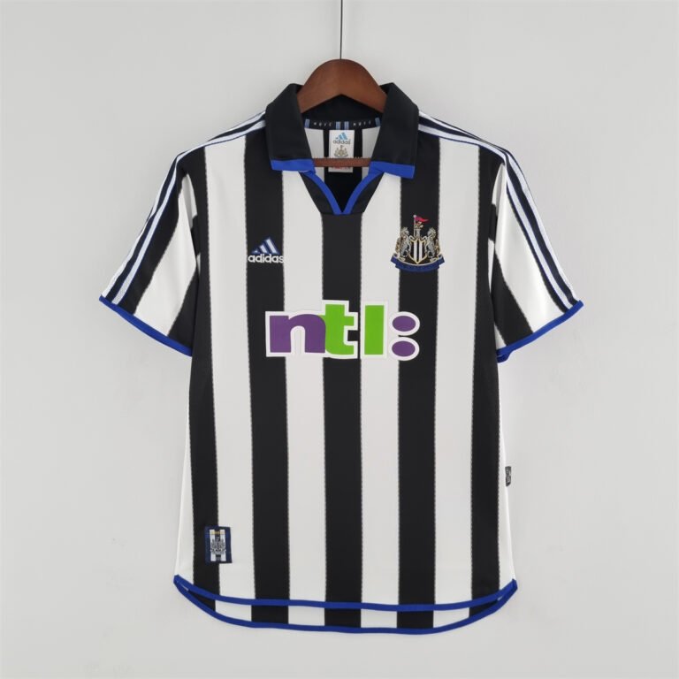 Newcastle United Home Retro Trikot 2000-2001