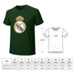 Real Madrid Core Stretch Slim Cneck Gildan Tee T-Shirt Herren