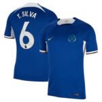 Chelsea Thiago Silva 6 Home Trikot 2023-2024
