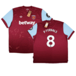 West Ham United Pablo Fornals 8 Home Trikot 2023-2024