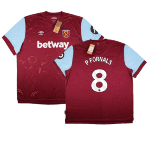 West Ham United Pablo Fornals 8 Home Trikot 2023-2024