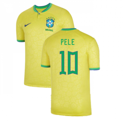 Brasilien Pelé 10 Home Trikot WM 2022 Brasilien Pelé 10 Home Trikot WM 2022