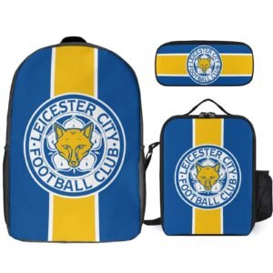 Leicester City Student Schulranzen Lunchbag Stifttasche Kombination