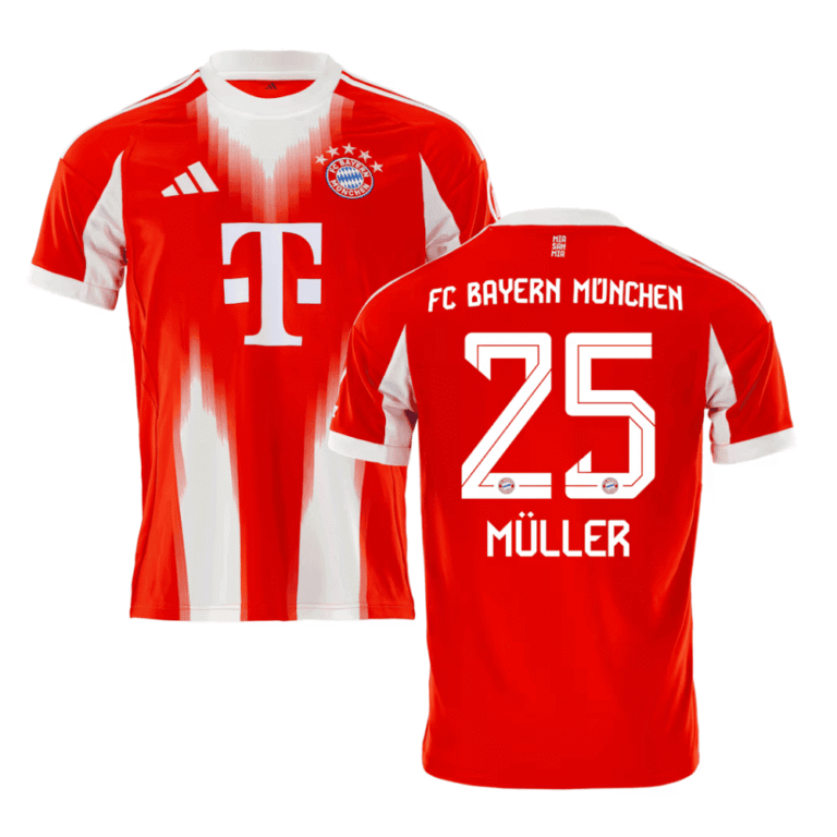 FC Bayern München Thomas Müller 25 Home Trikot 2025-2026