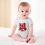 SC Freiburg Baby Bodysuit Strampler Schlafanzug Mit Kurzen Ärmeln
