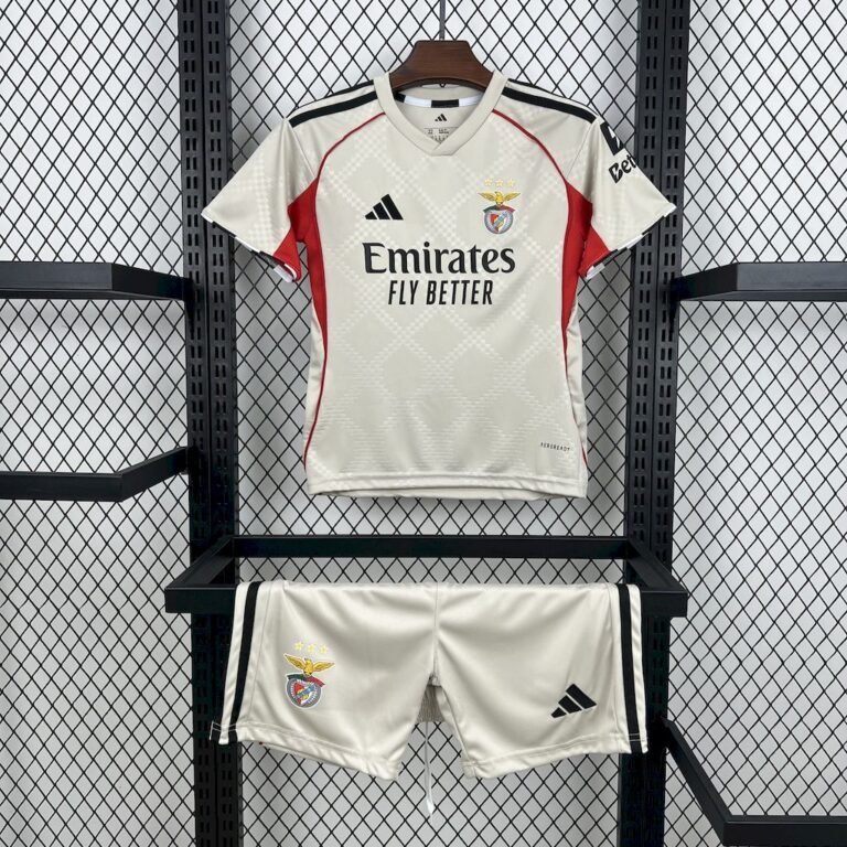 SL Benfica Auswärtstrikot Kinder Minikit 2025-2026
