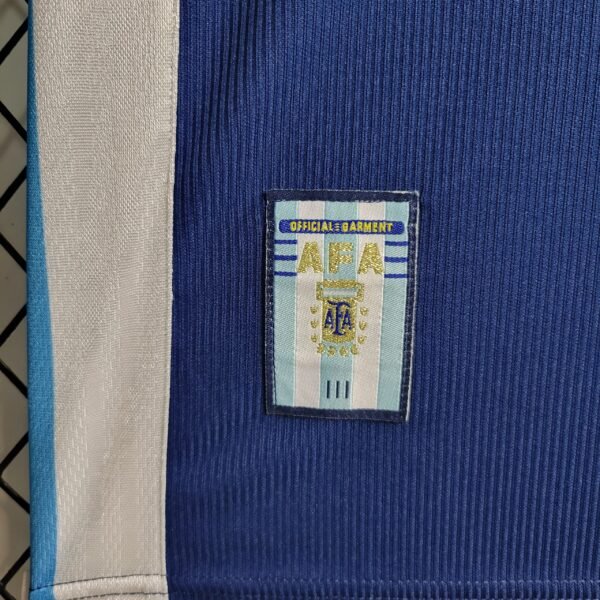 Argentinien Away Retro Trikot WM 1998