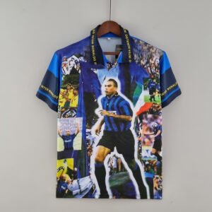 Inter Mailand Ronaldo 10 Retro Trikot 1997-1998