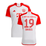 Bayern München Alphonso Davies 19 Home Trikot 2023-2024