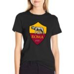 AS Rom Damen Kurzarm Rundhals T-Shirt Casual Sommer Tops